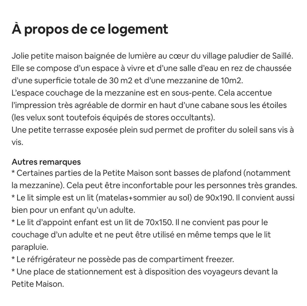 La Petite Maison Guérande Eksteriør bilde